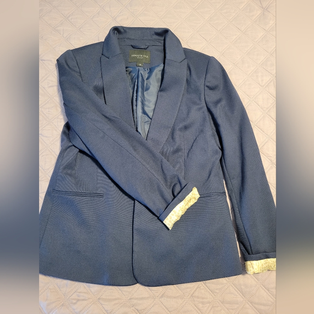 Kenneth Cole Blue Blazer